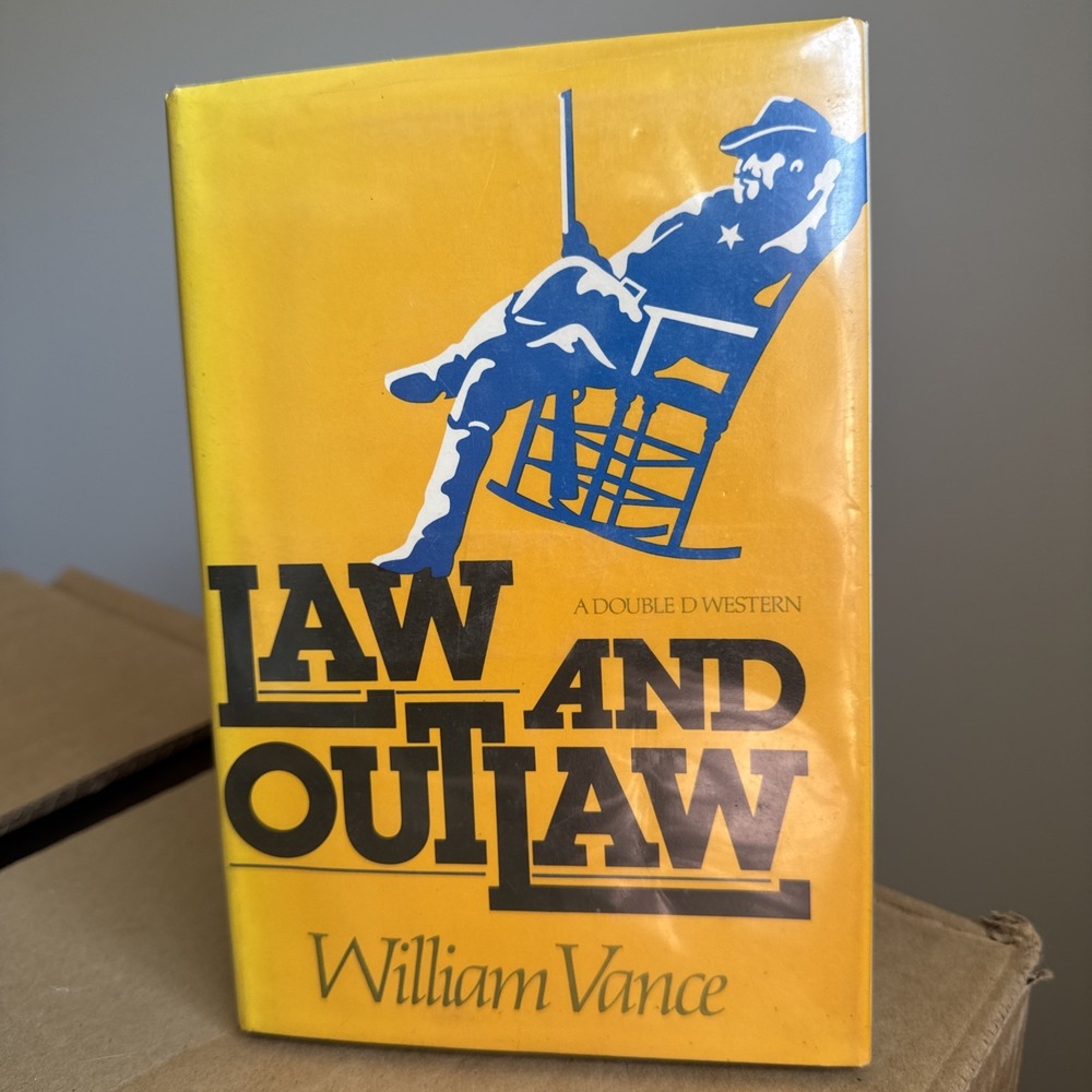 1982 HC First‎ Ed Law And Outlaw A Double D Western William Vance Hardcover